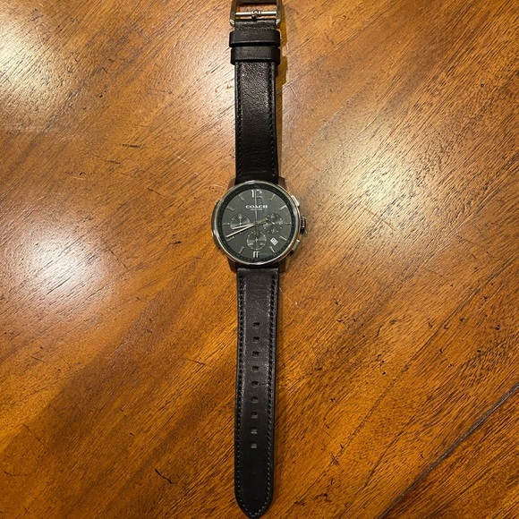 Coach Bleecker Chronograph Black Dial Men's Watch - Picture 4 of 5